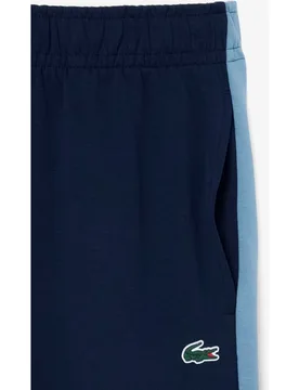 Pantalón de hombre de chándal de hombre deportivo en bleu marine - bleu - Lacoste - FashionsVida