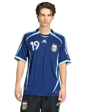 Argentina Herren Trikots/Replikate - Blau - Größe L - Poly Mesh Blue L - Adidas - FashionsVida