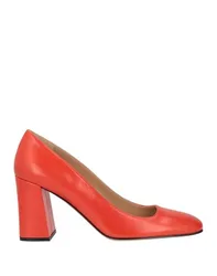 Pumps Damen Tomatenrot 36,36.5,37.5,39.5 Damen