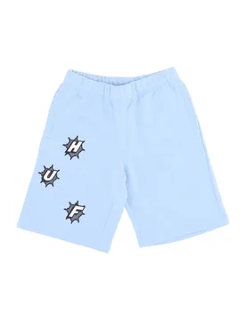 Pantalone Corto Tuta Felpato Uomo Infinity Jewel Fleece Short Light Blue - Huf - FashionsVida
