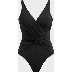 Bañador de mujer plus size y efecto control sin aros y con copas de foam