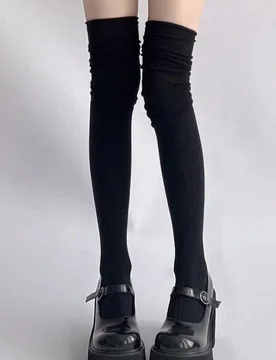 Par de calcetines altos hasta la rodilla bordados, transpirables, que absorben la humedad y cómodos, estilo Y2K, acogedores 40-43 3 pares (1 par en n - Shein - FashionsVida