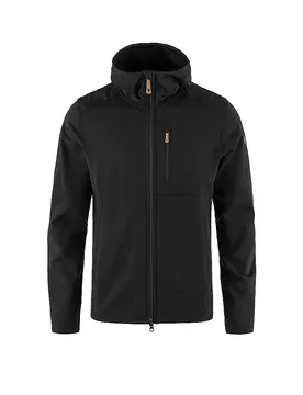 Forro polar con capucha Keb Fleece para hombre negro M - Fjällräven - FashionsVida