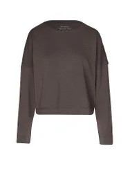 Camiseta de manga larga VERONE marrón XS