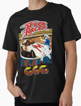Speed Racer Go Go Go Mach 5 Gift t shirt for Anime lover Cartoon Racing Graphic Tee Y2K clothes Short Sleeve All size Tops S-6XL - Aliexpress - FashionsVida