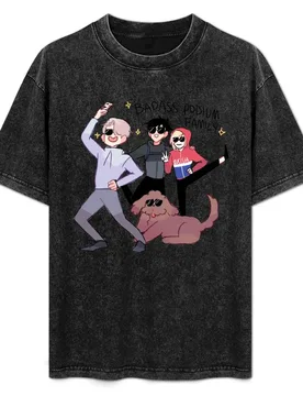 YOI: BADASS PODIUM FAMILY T-Shirt Work Wear Lightweight Tee - Aliexpress - FashionsVida