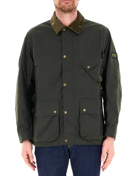 Giacca cotone cerato VERDE SCURO S - Barbour - FashionsVida