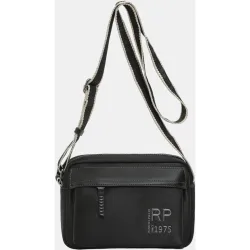 BOLSO CROSS BODY CAMERA PEQUEÑO CON ASA BANDOLERA DECORATIVA