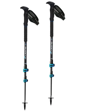 Bâtons de trekking en carbone - B Light Saphir Carbone Alu en Aluminium - Noir - Guidetti - FashionsVida