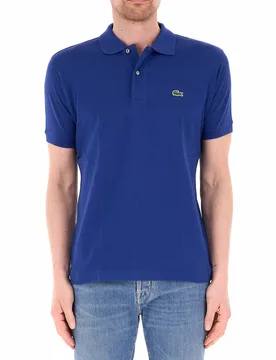 Lacoste Polo in cotone BLU 7 - Lacoste - FashionsVida