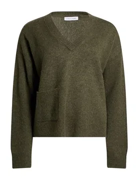 Caractère Pullover Mujer Verde militar L,M,S,XL Mujer - Caractere - FashionsVida