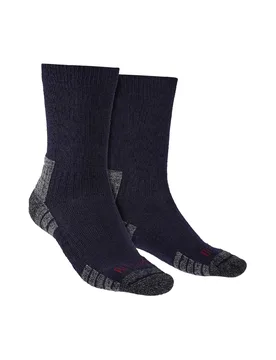 Mens Lightweight Merino Hiking Socks - - Size: XL - Bridgedale - FashionsVida
