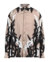 Camisa Hombre Caqui 46,48,50,52 Hombre