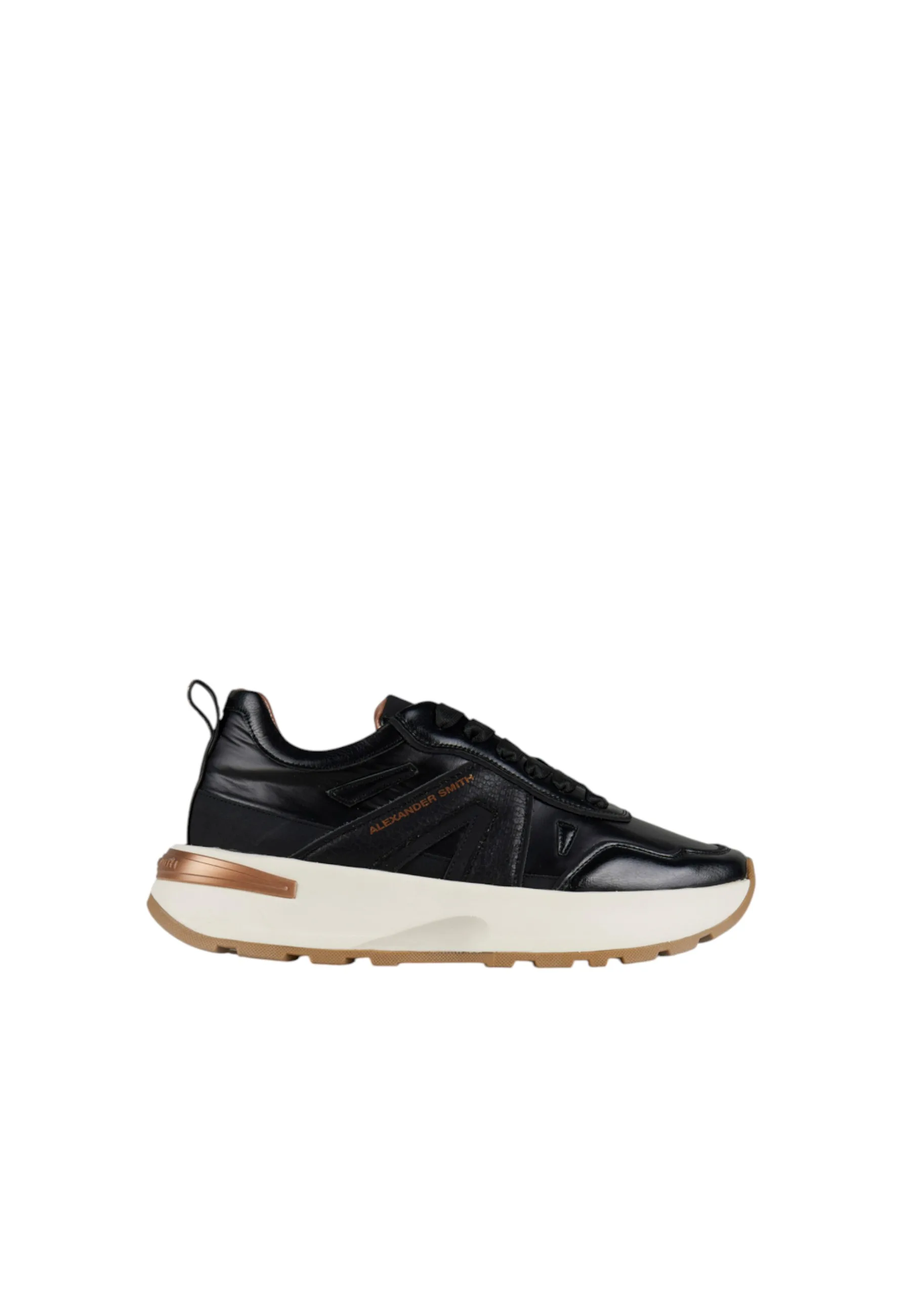Asbclpw-2130-blk Donna Pelle Nero - Alexander Smith - FashionsVida