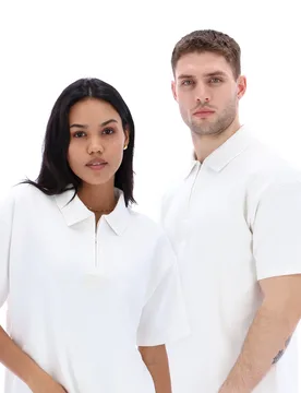 Stew Sweat Unisex Polo - XS - FILA - FashionsVida