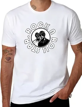 Rock 'N' Roll Star Oasis White T-Shirt t shirts designer t shirts for man cotton soft T-Shirt - Aliexpress - FashionsVida