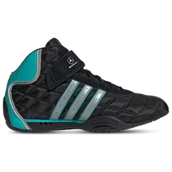 Mercedes Men's Sneakers - Black - Size 7.5 - Leather - Black - Size: 7.5