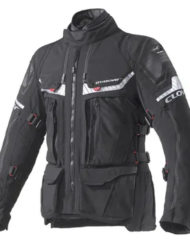 Giacca Moto CROSSOVER 4 WP AIRBAG Nero taglia 4XL - Clover - FashionsVida