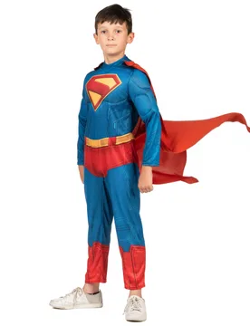 Superman Deluxe Kostüm für Kinder - RUBIES FRANCE - FashionsVida