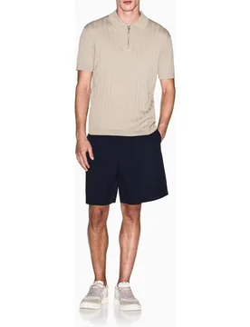 Polo de hombre manga corta en punto - Armani Exchange - FashionsVida