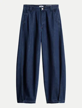 Marc O' Polo Barrel-Leg Jeans Blau 28/32 - Marc O'Polo - FashionsVida