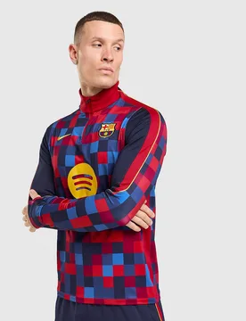 FC Barcelona Strike Drill Top - Herren, Rot - male - Size: M - Nike - FashionsVida