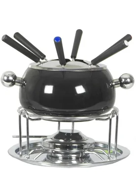 Fondue-Set „Noir“ 9-teilig - Nouvel - FashionsVida