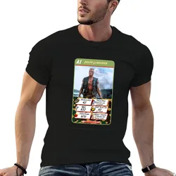 ACTION QUARTET - A1 Dolph Lundgren T-Shirt All Match Basic Short Sleeve Top