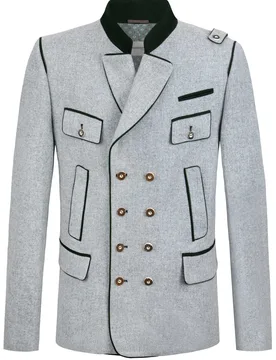 Trachtensakko Corbinian (hellgrau, Gr. 52) von Classics für Damen, Oberteile, 100% Schurwolle - Stockerpoint - FashionsVida