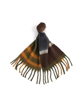 Bufanda ISLA verde oscuro ONE SIZE - Barbour - FashionsVida