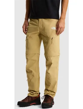 Pantalón convertible de corte regular tapered para hombre Exploration - The North Face - FashionsVida
