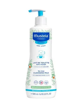 Cleansing Milk Face And Diaper Area 500ML - Mustela - FashionsVida