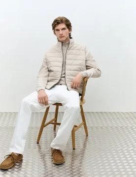 Chaleco de hombre acolchado y reversible - Dustin - FashionsVida