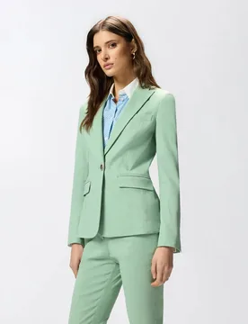 FREDA GIACCA LINO STRETCH SS26 - PINKO - FashionsVida