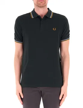 Polo in cotone VERDE BOTTIGLIA S - Fred perry - FashionsVida