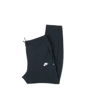 Pantalone Tuta Leggero Uomo Tch Fleece Pant Oh Obsidian/white - Nike - FashionsVida