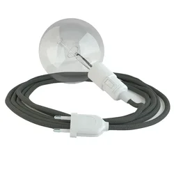 Cables Suspension Luminaire Rm03 3 M Grey / White One Size