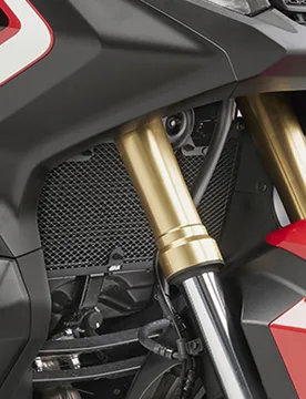 Protezione Radiatore acciaio Inox Nero  honda X-Adv 750 2021-2024 - GIVI - FashionsVida