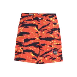 Pantalone Corto Uomo Robber Cargo Camo Shorts Orange