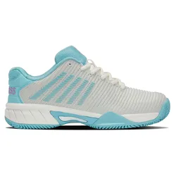 Hypercourt Express 2 Clay Shoes Brilliant White / Angel Blue / Sheer Lilac UK 5