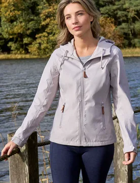 Iona Womens Softshell Jacket - Beige - Beige - Size: 20 - Mountain Warehouse - FashionsVida