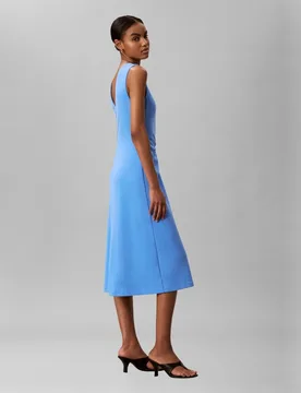 Mono sin mangas scuba crepé - Calvin Klein - FashionsVida
