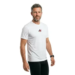 Happy 3 Balls Graphic Short Sleeve T-shirt White XS