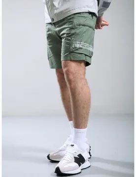 Mens Sage Seafield Cargo Short - Male - Green - Small - Marshall artist - FashionsVida
