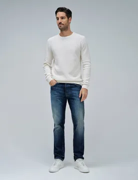 Vaqueros de hombre regular fit craft series - Salsa Jeans - FashionsVida