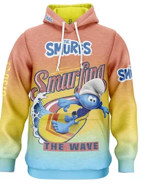 Sweat à Capuche Smurfs Smurfing Men - OTSO - FashionsVida