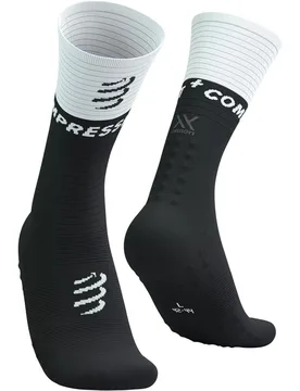 Mid compression socks v20 calcetines running Negro (1) - Compressport - FashionsVida