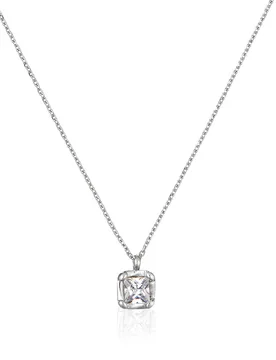 Womens 925 Sterling Silver Chain With Pendant - Zk-2766 - One Size - Orphelia - FashionsVida