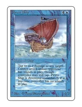 Pirate Ship Unlimited - Magic: The Gathering - FashionsVida