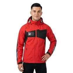 Veste Shell Accelerate 18301 Outer Lining Traffic Red / Black 3XL